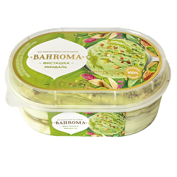 "BAHROMA" пломбир фисташка с миндалем